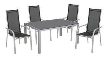 Trend Line New York Möbelset 1 Tisch + 4 Stühle