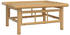 vidaXL 5-tlg. Garten-Lounge-Set mit Cremeweißen Kissen Bambus (3155177)