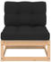 vidaXL Garten Lounge Set 3-tlg. Massivholz Kiefer (3083771)