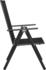 vidaXL 7-tlg. Garten-Essgruppe Aluminium Schwarz (3070635)