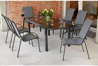 MERXX Garten-Essgruppe "Amalfi" 7 Stk. tlg.
