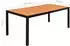 vidaXL Garten-Essgruppe Aluminium Schwarz 9-tlg. (3070630XL)