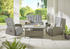 Konifera Vigo Gartenlounge Set 8 teilig Polyrattan graubraun (45981219)