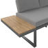 Ambia Garden Dining Loungeset 4 teilig Aluminium natur
