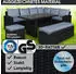 Brast Eco Eck Sitzgruppe Polyrattan schwarz/blau (1004165002)