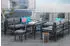 Gardissimo Christine Sitzgruppe wetterfest Aluminium grau (502533)