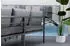 Gardissimo Christine Sitzgruppe wetterfest Aluminium grau (502533)