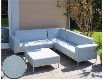 MCW Alu-Garten-Garnitur MCW-C47 Stoff/Textil blau ohne Ablage ohne Kissen