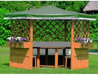 promadino Garten-Essgruppe f&uuml;r Pavillon "Marburg"