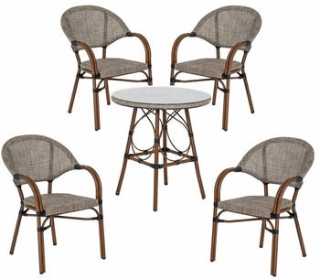 Acamp Maui 5-tlg. 70cm Tisch Aluminium (25203)