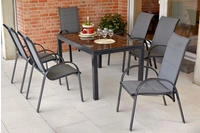 MERXX Garten-Essgruppe "Amalfi" 7 Stk. tlg.