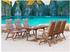 Grasekamp Garten Möbelgruppe Cuba 13tlg Sand mit ausziehbarem Tisch