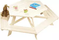 Pinolino Kindersitzgruppe "Nicki, 6-eckig" Made in Europe