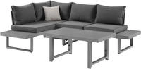 KONIFERA Gartenlounge-Set "Hamburg" Set, Tisch:100x60x60/40cm,abnehmbare