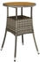 vidaXL Essmöbel Set Set aus 3 Grau Rattan, Metall (3334953)