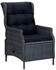vidaXL 7-tlg Garten-Essgruppe Dunkelgrau Modell 5 (3067932)