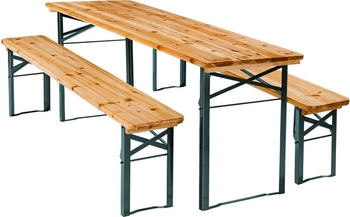 TecTake Sissi 3-teilig klappbar Tannenholz mit Schutzlackierung