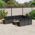 vidaXL Gartenlounge-Set 11-tlg. Garten-Sofagarnitur mit Kissen Beige Poly Rattan, ( -tlg), Beige (3227186)