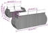 vidaXL 6-tlg. Garten-Sofagarnitur mit Kissen Grau Poly Rattan (3253437)