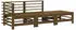 vidaXL 3-tlg. Garten-Lounge-Set mit Kissen Massivholz Douglasie (3186037)