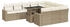vidaXL 11-tlg. Garten-Sofagarnitur mit Kissen Schwarz Poly Rattan (3326387)