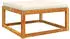 vidaXL 8-tlg. Gartensofa-Set mit Kissen Holz Akazie & Seil (3278845)