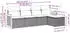 vidaXL Gartenlounge-Set, 6-tlg. Garten-Sofagarnitur mit Kissen Schwarz Poly Rattan (3260005)