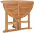 vidaXL 5-tlg. Garten-Essgruppe Klappbar Massivholz Teak (3059978)