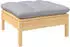 vidaXL 9-tlg. Garten-Lounge-Set mit Anthrazit Kissen Kiefernholz (3096065)