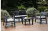ProGarden Kilimanjaro 4 pz. anthracite with cushions