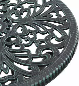 vidaXL Garten Bistro-Set 3-tlg. Aluminium Gr&uuml;n (42002385)