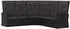 vidaXL Garten-Lounge-Set 3-tlg. mit Kissen Poly Rattan Schwarz (362177)