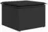 vidaXL Garten-Essgruppe mit Kissen 8-tlg. Poly Rattan/Akazie Schwarz/Braun (3349869)