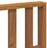 vidaXL Garten-Sofaset 9-tlg. mit Kissen, Natur/Anthrazit (3375472)