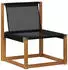 vidaXL Outdoor-Sofagarnitur mit Kissen 5-tlg., Natur/Creme (3368557)