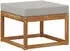 vidaXL Garten-Sofa-Set 8-teilig, Natur- und Hellgrau (3366819)