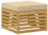 vidaXL Outdoor-Sofagarnitur 8-tlg. Weiß/Beige 59x59x37cm
