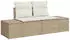 vidaXL Garten-Sofagarnitur 9-teilig Poly-Rattan/Akazie Beige (3364741)