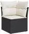 vidaXL Garten-Sofagarnitur 7-tlg. mit Kissen, Poly Rattan, Grau (3269200)