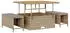 vidaXL Gartensofa-Set mit Kissen 9-tlg. Beige und Hellgrau (3363317)