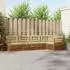 vidaXL Outdoor-Sofagarnitur mit Kissen 5-tlg., Natur/Beige (3373443)