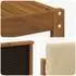 vidaXL Outdoor-Sofagarnitur 7-tlg. Akazienholz Natur/Beige (3384044)