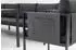 Gardissimo Sorrent Alu Ecklounge Dining-Set mit 3 Sesseln, wetterfest