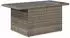 vidaXL Gartensofa-Set 9-teilig mit Kissen, Polyrattan, Grau (3267171)