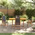 vidaXL Garten-Essgruppe 7-tlg. Akazienholz & Textilene (3279311)