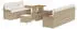 vidaXL Garten-Sofa-Set 10-teilig mit Kissen, Poly-Rattan/Akazie, Beige (3364051)