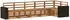 vidaXL Ecksofa Set 6-tlg Massivholz Akazie Natur (3384420)