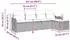 vidaXL Garten-Sofa-Set 5-teilig mit Kissen, Poly-Rattan, Grau (3354328)