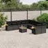 vidaXL Garten-Sofagarnitur 10-tlg. mit Kissen Poly Rattan Beige (3259595)