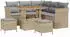 vidaXL Gartenlounge-Set 8-tlg. Beige Poly-Rattan (3361487)